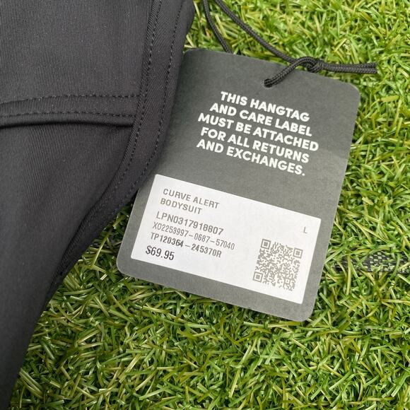 Savage x Fenty Women's Black Curve Alert Bodysuit Large - Picture 2 of 4